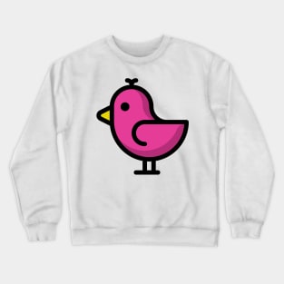 Little Big Bird Birdie Pink Crewneck Sweatshirt